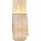 Ekena Millwork Bellingham Rough Sawn Timber Gable Bracket, Douglas Fir, 60"W x 15"H x 6"D x 6"F, 6/12 Pitch GBW060X15X0606BEL00RDF - alternate 3